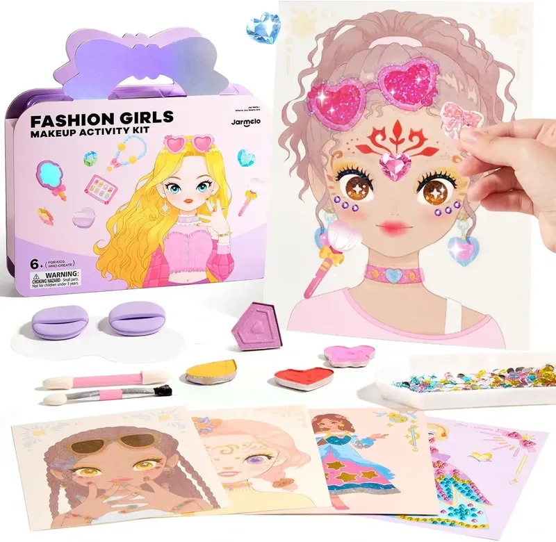 Fashion Girls Makeup Activity Kit