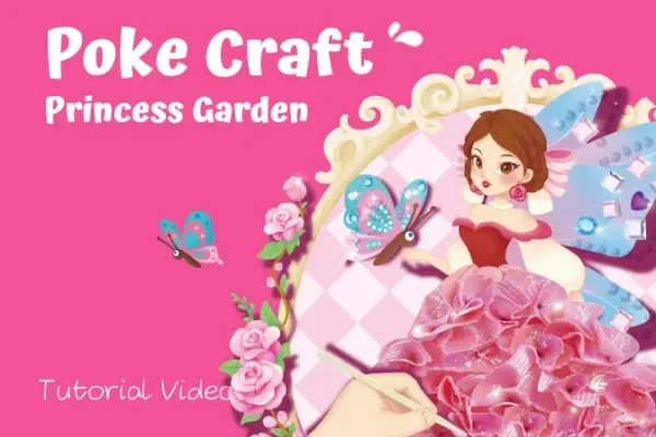 Princess Garden Poke Craft