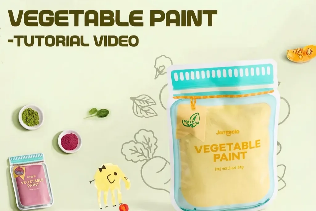Finger Paint-Vegtable Paint