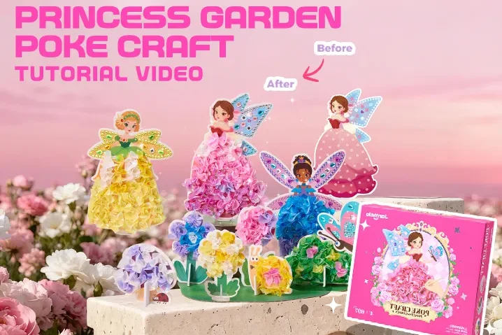 Princess Garden Poke Craft