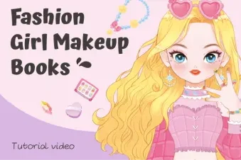 Fashion Girls Makeup Activity Kit