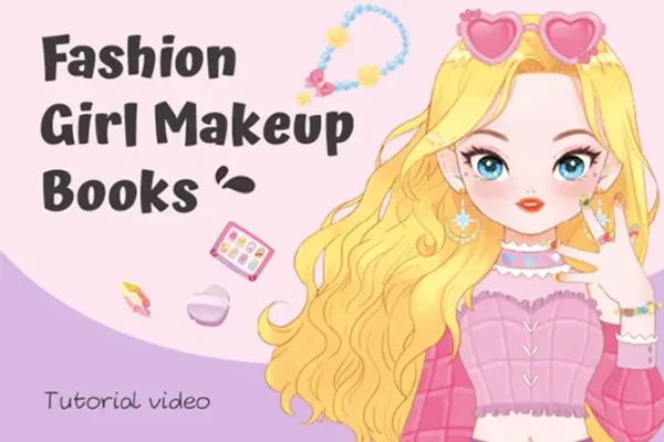 Fashion Girls Makeup Activity Kit