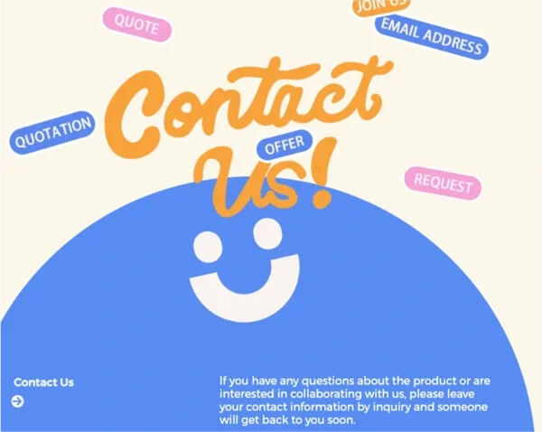Contact us support card