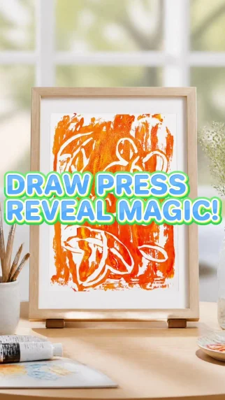 Paint it. Draw it. PRESS it.