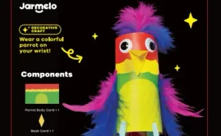 15. PARROT WRIST CRAFT