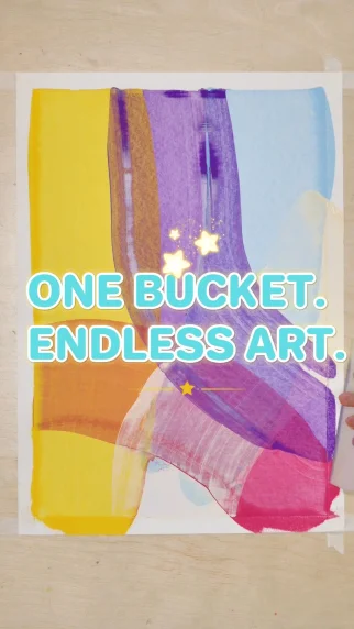 One bucket. So many ways to create.
