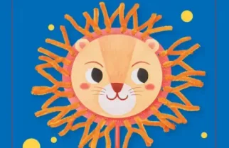 7. PLUSH LION FAN