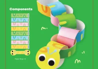 4. PAPER RING CATERPILLAR