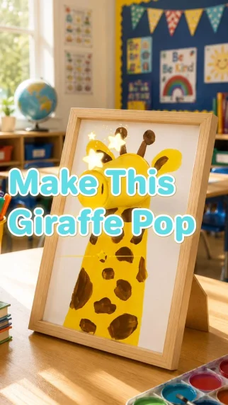 Wait… did that giraffe just POP off the page