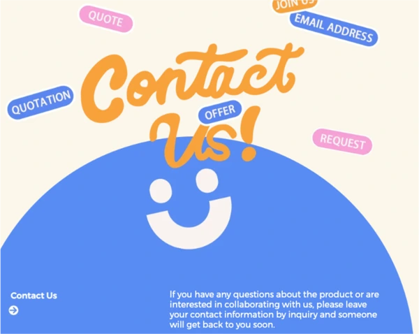 Contact us support card