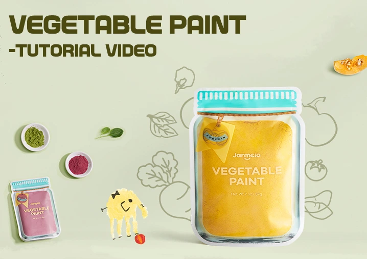 Finger Paint-Vegetable Paint