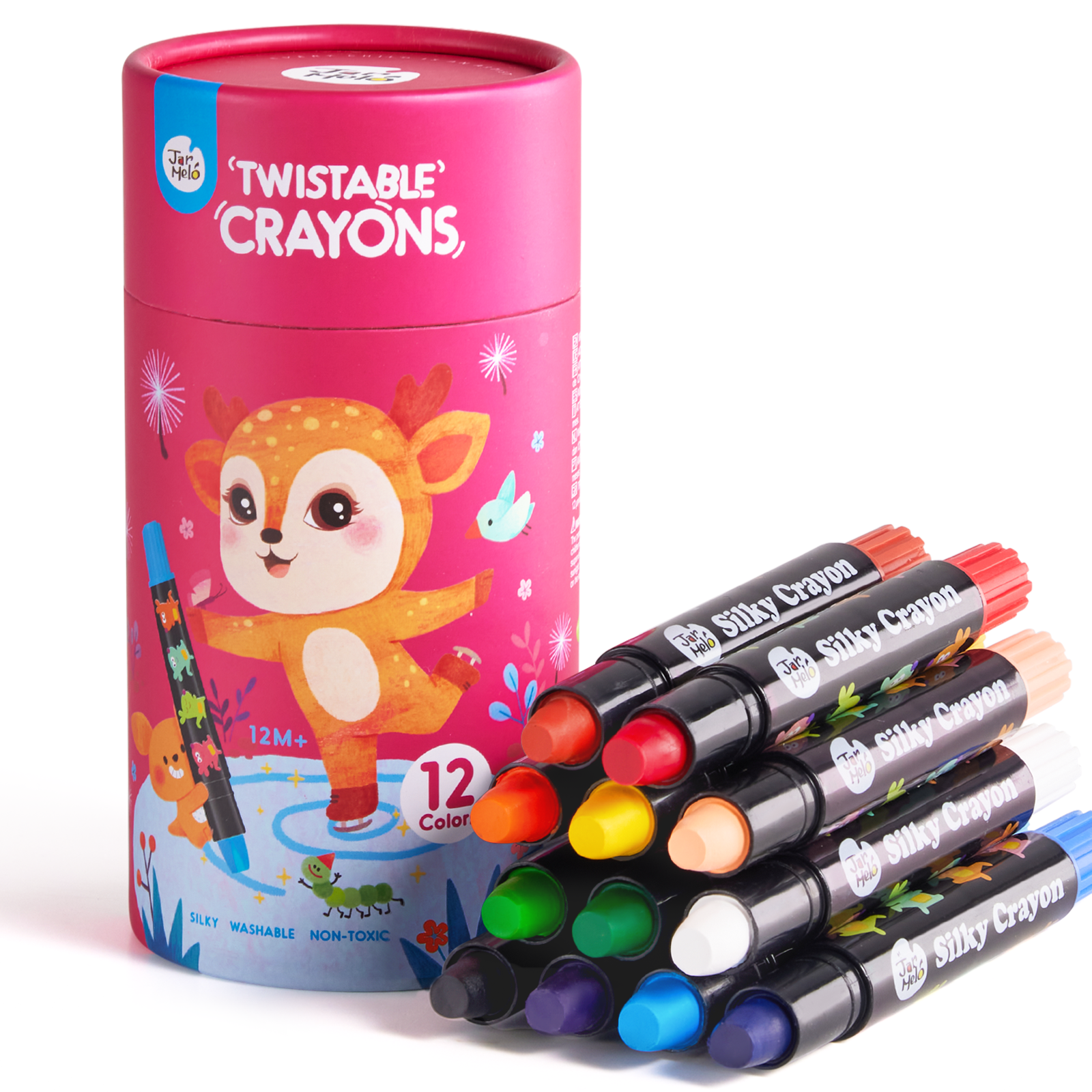 Jar Melo Silky Washable Crayons -Baby Roo — Jarmelo