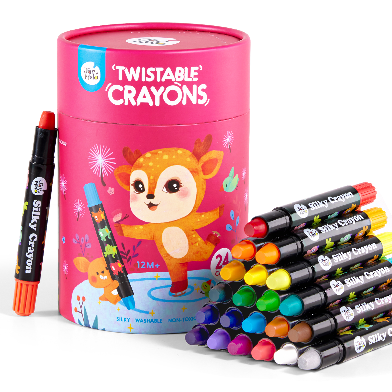 Jar Melo Silky Washable Crayons -Baby Roo — Jarmelo