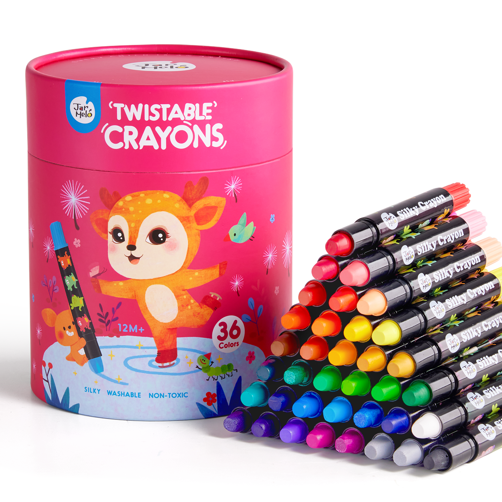 Jar Melo Silky Washable Crayons -Baby Roo — Jarmelo