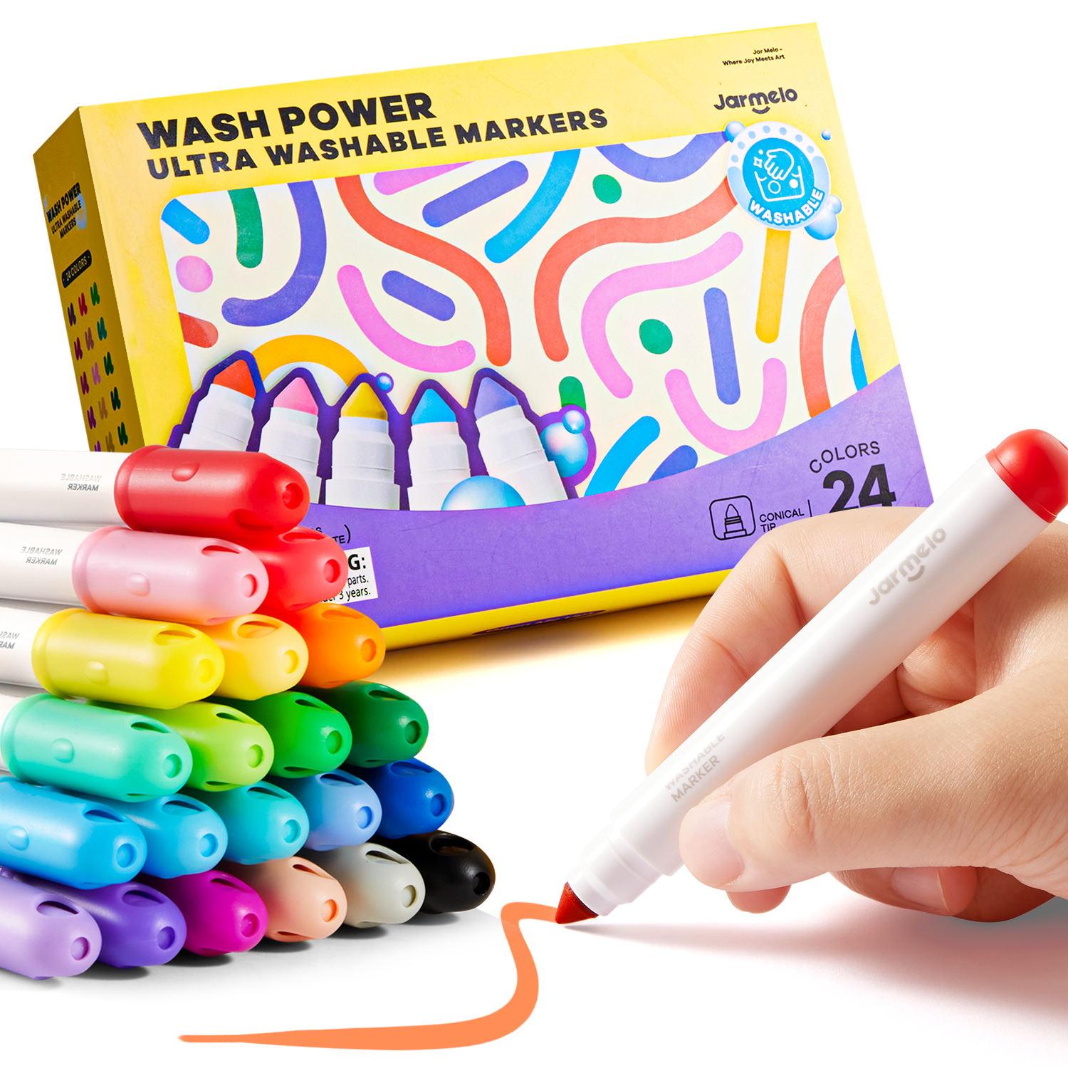 Jar Melo Ultra Washable Markers